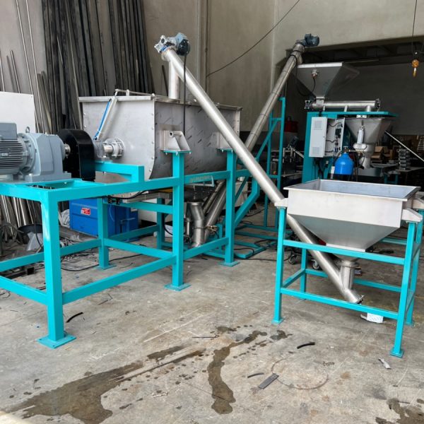 1000 Litre Toz Karıştırma Hattı Ve Çuval Dolum Hattı