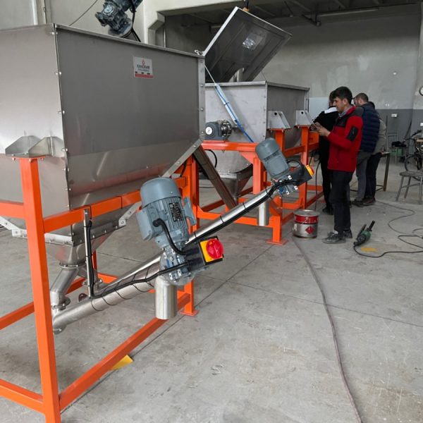 1000 Litre Toz Kimyasal Gübre Karıştırıcı Mikser Hattı