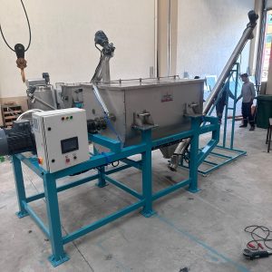 1500 Litre Yatay Yükleme Boşaltma Karıştırıcı Hattı