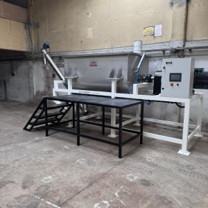 2500 Litre Yükleme Boşaltma Sistemli Yatay Toz Karıştırıcı Sistemi