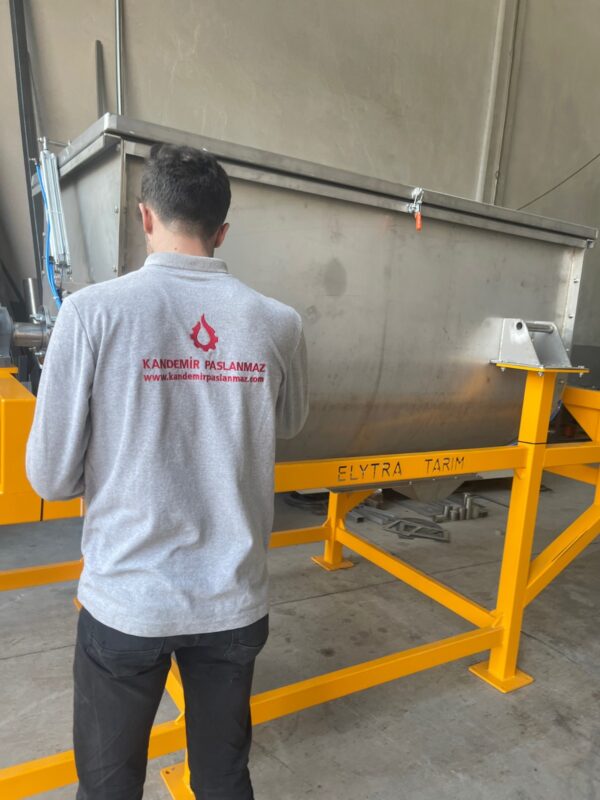 2000 Litre Yatay Toz Karıştırıcı KP TK Y2000