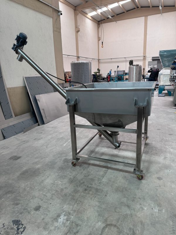 Bunkerli Toz Taşıma Helezonu