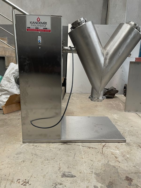 V Tipi Toz Karıştırıcı Mikser