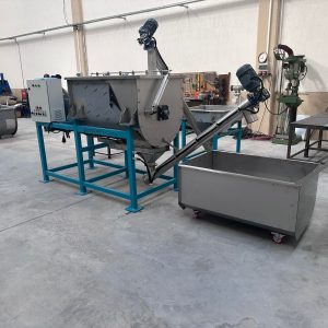 Yatay Toz Mikseri 300 Kg Karıştırıcı Sistemi