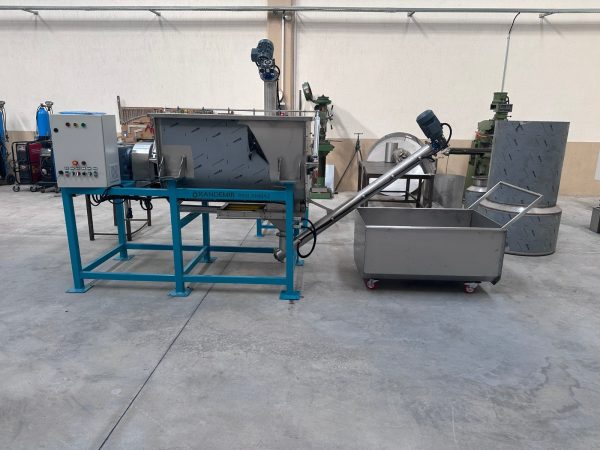 Yatay Toz Mikseri 300 Kg Karıştırıcı Sistemi