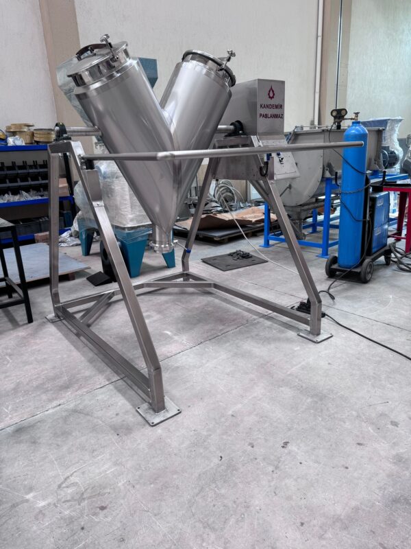 300 Litre Komple Paslanmaz V (Pantolon) Tipi Toz Karıştırıcı