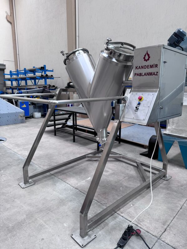 300 Litre Komple Paslanmaz V (Pantolon) Tipi Toz Karıştırıcı