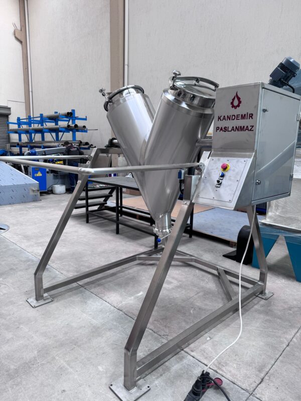 300 Litre Komple Paslanmaz V (Pantolon) Tipi Toz Karıştırıcı