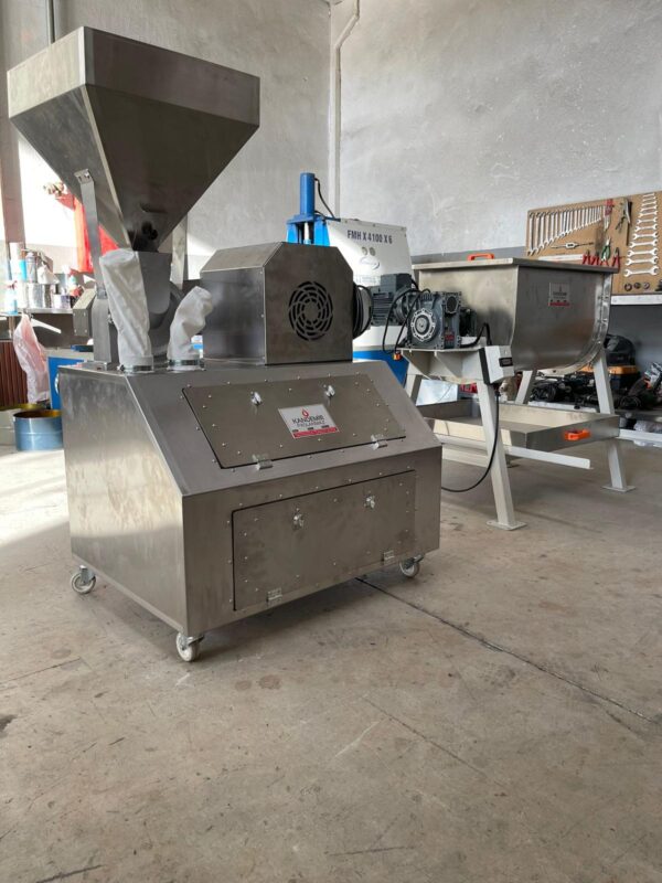 200 Kg Kapasiteli Toz Pudra Ögütücü Değirmen