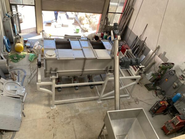 6000 Litre(3000kg) Yatay Rıbbon Toz Karıştırıcı Mikser